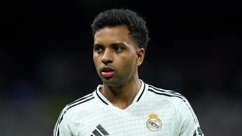 Rodrygo, atacante do Real Madrid, está na mira do Galatasaray, segundo informações do AS. Angel Martinez/Getty Images)