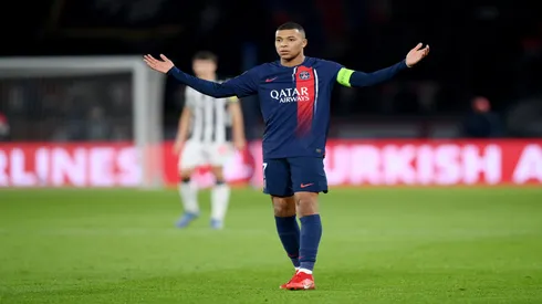 Mbappé em 2023, quando ainda jogava pelo PSG – Justin Setterfield/Getty Images
