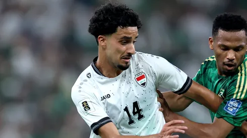 Iraque vira sobre os Emirados Árabes Unidos e garante vaga na repescagem mundial da Copa do Mundo. Foto: Yasser Bakhsh/Getty Images