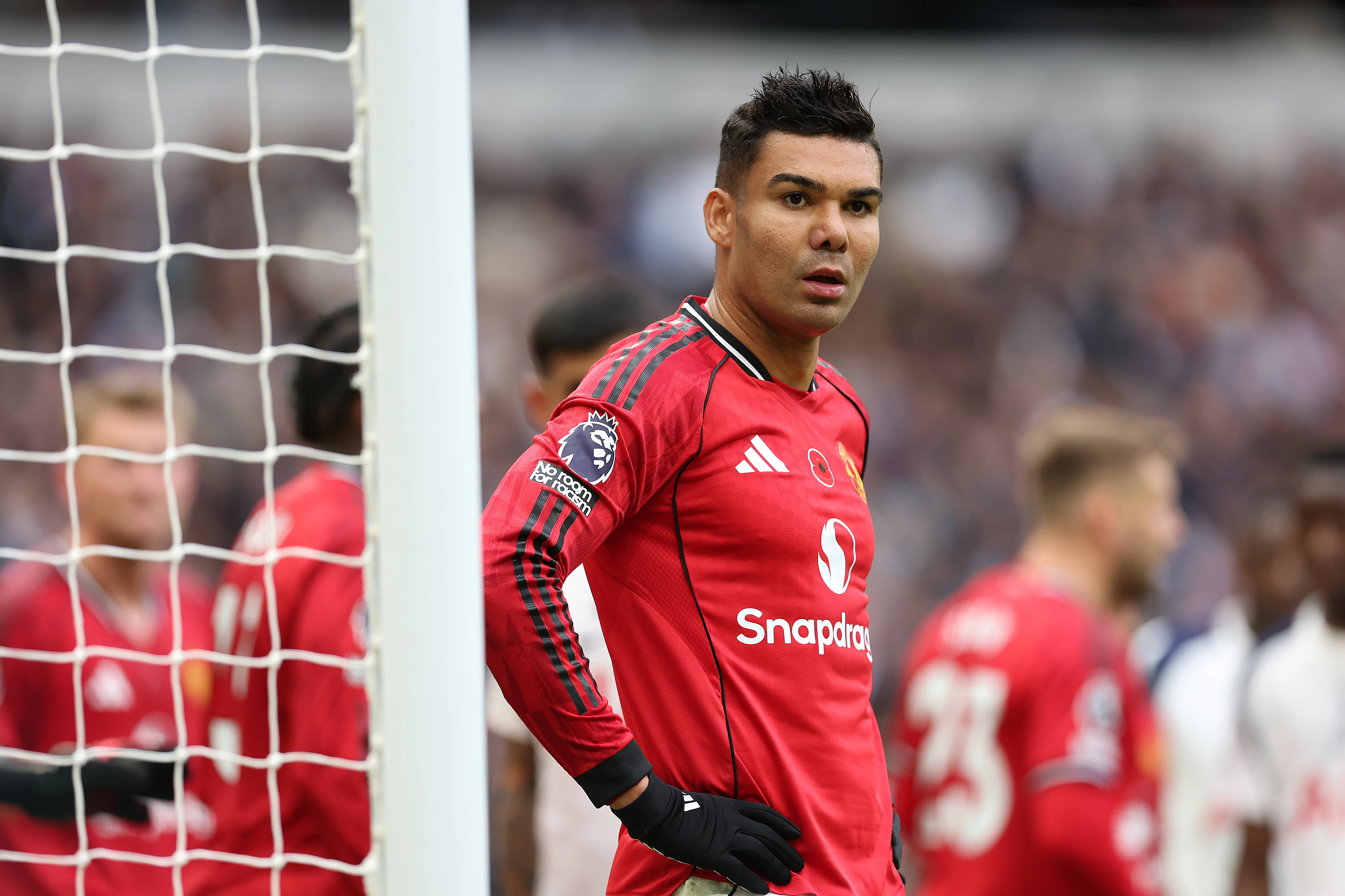 Casemiro também tem futuro indefinido no Manchester United (Foto: Julian Finney/Getty Images)