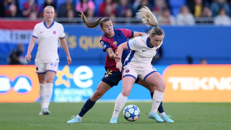Chelsea e Barcelona voltam a se enfrentar após as semifinas da Champions Feminina 2024/25 - Foto: David Ramos/Getty Images