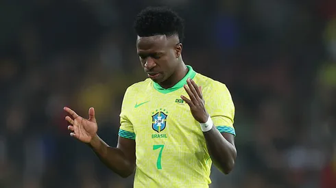 Imprensa europeia cita decepção com Vini Jr e Rodrygo após empate da Seleção Brasileira contra a Tunísia (Foto: Harry Murphy/Getty Images)