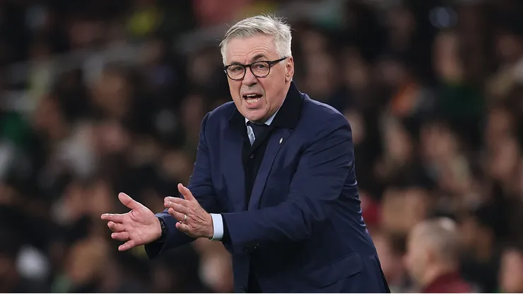 Ancelotti impede cobrança de Estêvão na Seleção Brasileira para tirar pressão. (Photo by Ryan Pierse/Getty Images)