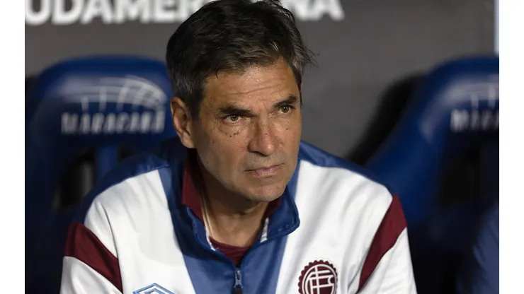 Treinador do Lanús, Maurício Pellegrino já trabalhou em Liverpool e Inter de Milão (FOto: Ruano Carneiro/Getty Images)