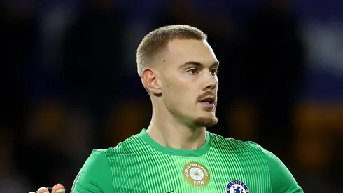 Filip Jorgensen vem tendo poucos minutos pelo Chelsea (Foto: David Rogers/Getty Images)