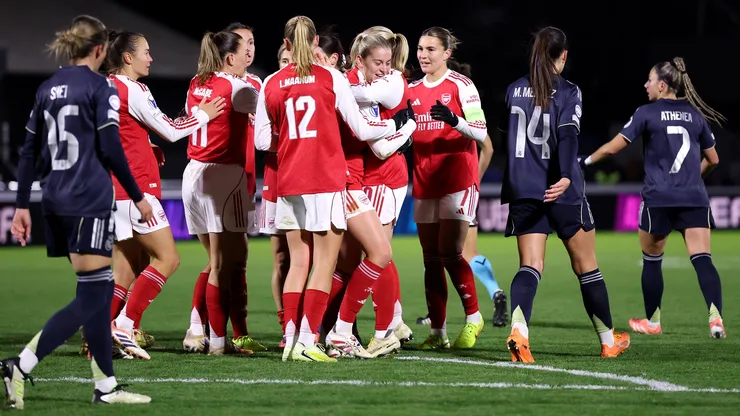 Arsenal vence a sua primeira partida em casa na Liga dos Campeões Feminina 2025/26 - Foto: Justin Setterfield/Getty Images
