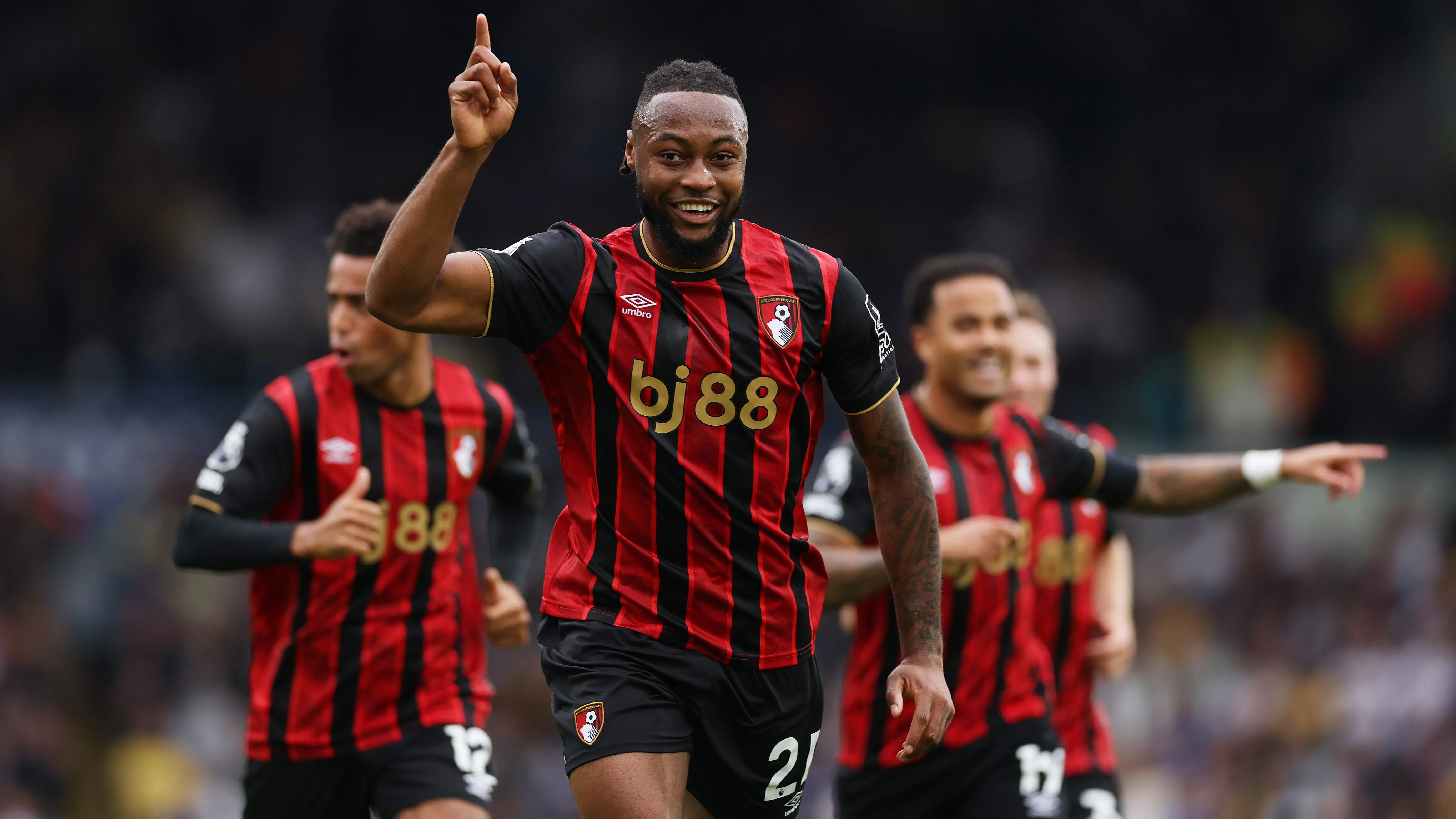 Semenyo em campo com o Bournemouth (Foto: Stu Forster/Getty Images)