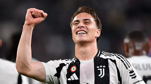 Kenan Yildiz, atacante da Juventus, que é um alvo do Chelsea, Real Madrid e Arsenal (Foto: Valerio Pennicino/Getty Images)
