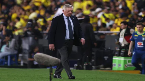 Carlo Ancelotti, da Seleção Brasileira, em partida contra o Equador - Franklin Jacome/Getty Images