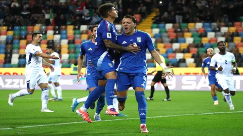 Itália em partida contra Israel pelas Eliminatórias Europeias para a Copa do Mundo - Marco Luzzani/Getty Images