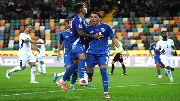 Itália em partida contra Israel pelas Eliminatórias Europeias para a Copa do Mundo - Marco Luzzani/Getty Images