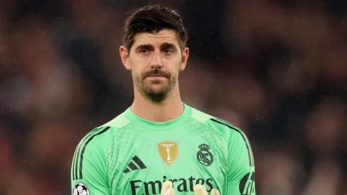 Thibaut Courtois do Real Madrid comentou sobre o clima nos vestiários do time (Foto: Carl Recine/Getty Images)