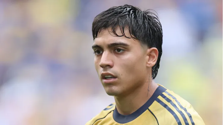 Conheça Exequiel Zeballos, alvo de Palmeiras e Flamengo. Foto: Alex Grimm/Getty Images