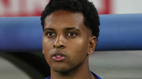 Rodrygo é vitima da falta de padrão de jogo de Xabi Alonso no Real Madrid nesta temporada. (Foto: Toru Hanai/Getty Images)