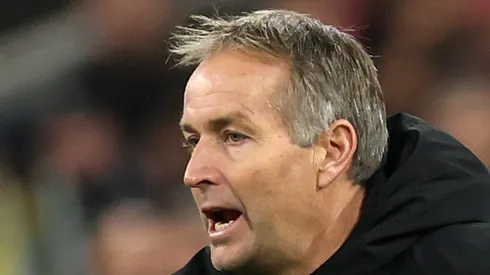 Kasper Hjulmand aprova a chegada de Nathan De Cat ao Leverkusen. (Photo by Alexander Hassenstein/Getty Images)