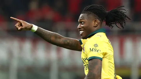 Entrevista de 72 minutos mostra Rafael Leão explicando como trocou o show dos dribles pela eficácia dos gols, detalha suas metas sob Massimiliano Allegri e sua ambição de brilhar na Euro 2028. (Foto: Marco Luzzani/Getty Images)