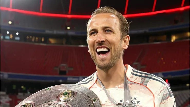 Harry Kane mudaria patamar do Barcelona. Foto: Alexander Hassenstein/Getty Images