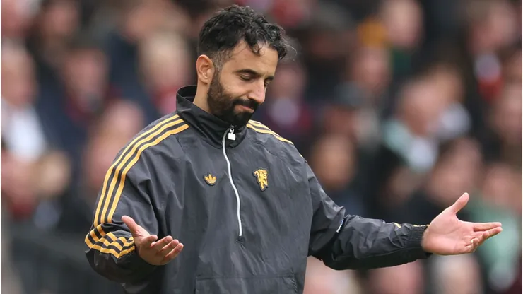 Ruben Amorim tem grande desafio para organizar o time devido aos desfalques. Foto: Carl Recine/Getty Images