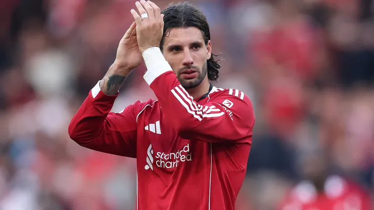 Liverpool fecha as portas para saída e descarta venda de Dominik Szoboszlai ao Real Madrid. Foto: Carl Recine/Getty Images