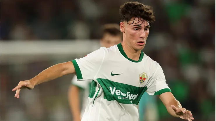 Rodrigo Mendoza está se destacando com a camisa do Elche na temporada. Foto: Clive Brunskill/Getty Images