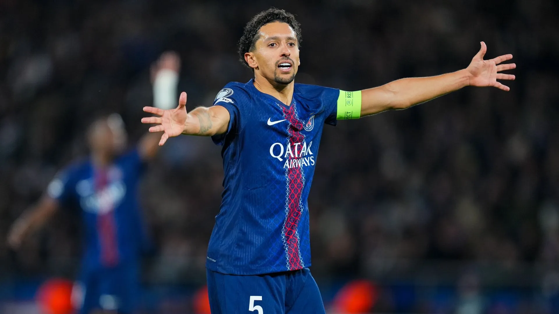 Marquinhos é capitão no PSG (foto: Franco Arland/Getty Images)