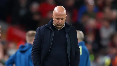 Liverpool confia em Arne Slot, mas espera melhora rápida dos resultados. (Photo by Molly Darlington/Getty Images)