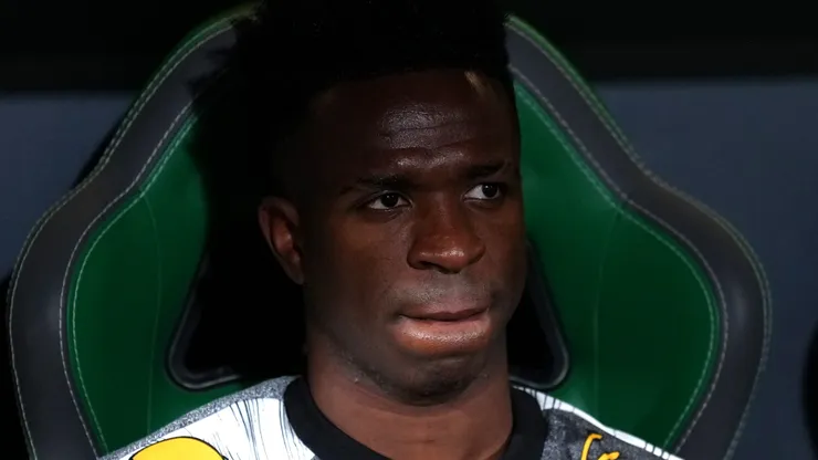 Vinicius Jr não quer renovar com o Real Madrid. Foto: Angel Martinez/Getty Images