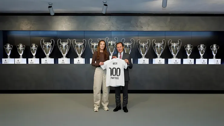 Caroline Weir está a quatro temporadas no Real Madrid - Foto: Reprodução/Real Madrid
