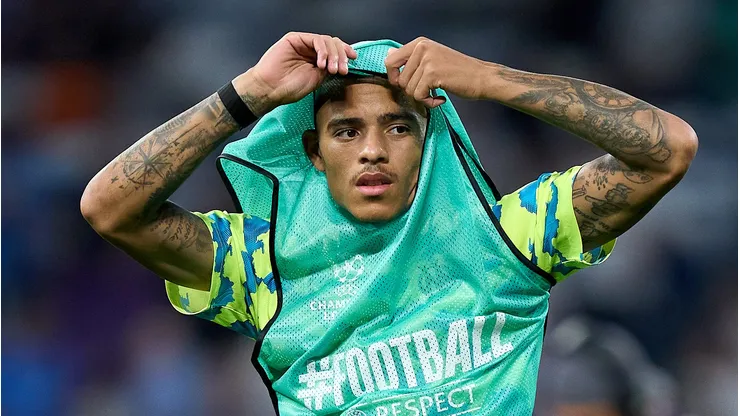 Alvo do Atlético de Madrid, Greenwood está avaliado em R$496 milhões. (Photo by Angel Martinez/Getty Images)