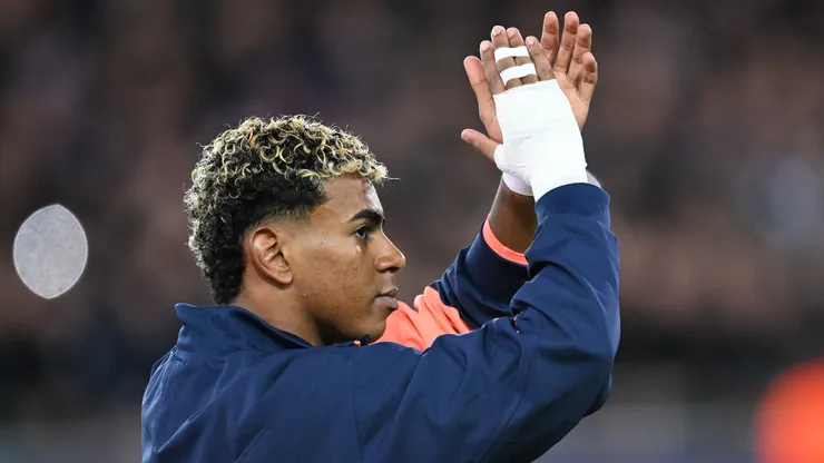 Lamine Yamal pelo Barcelona. (Foto: Stuart Franklin/Getty Images)