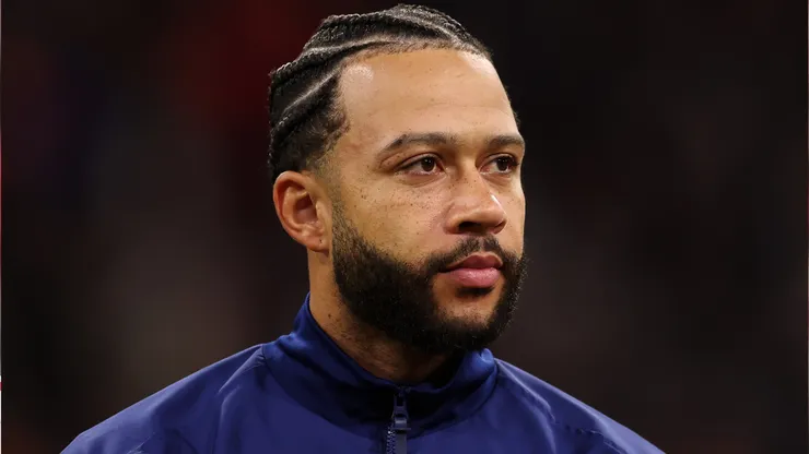 Memphis Depay pode deixar o Corinthians, que não deseja renovar com o holandês. Foto: Dean Mouhtaropoulos/Getty Images