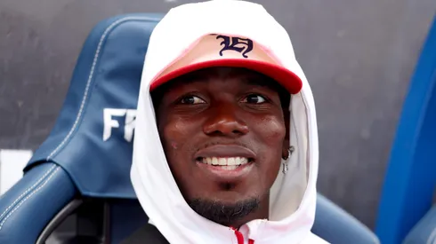 Paul Pogba pelo AS Monaco, em seu retorno ao futebol após suspensão (Foto: Ed Sykes/Getty Images)