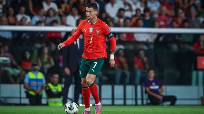 CR7 em ação com Portugal (foto: Carlos Rodrigues/Getty Images)