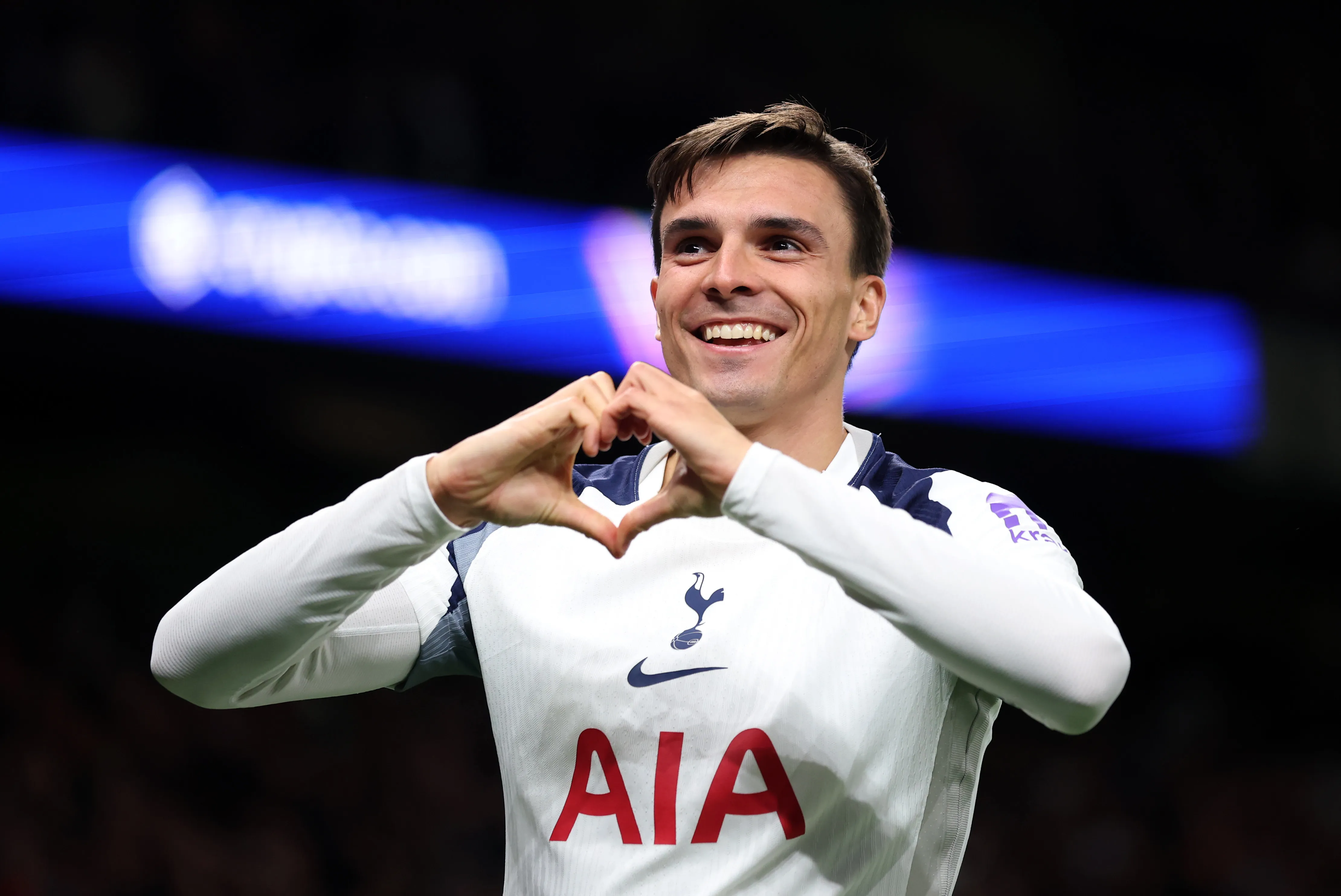 João Palhinha, do Tottenham. (Photo by Alex Pantling/Getty Images)