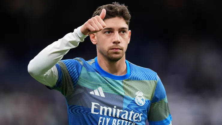 Real Madrid pode acertar a saída de Federico Valverde para o Manchester United. Foto: Angel Martinez/Getty Images