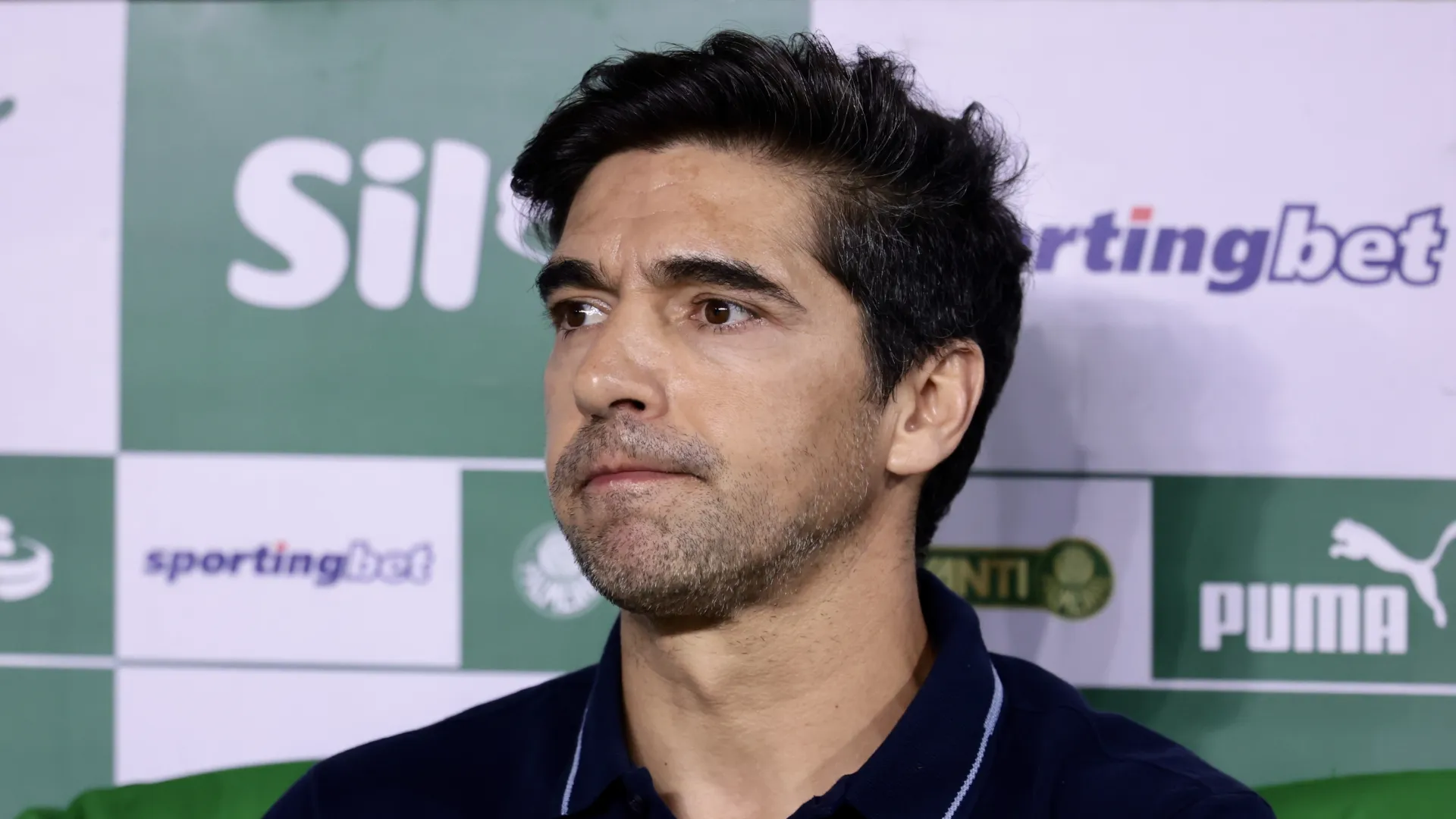 Abel Ferreira técnico do Palmeiras durante partida contra o Cruzeiro