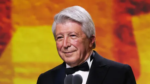 Enrique Cerezo, presidente do Atlético de Madrid (Foto: Pablo Cuadra/Getty Images)