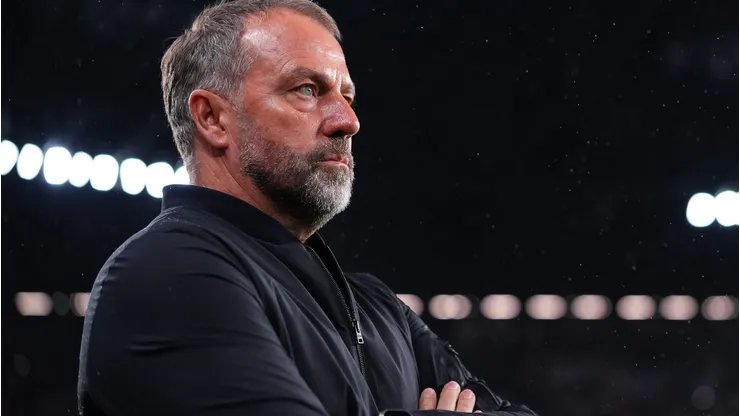 Hansi Flick, técnico do Barcelona. Foto: Jose Manuel Alvarez Rey/Getty Images