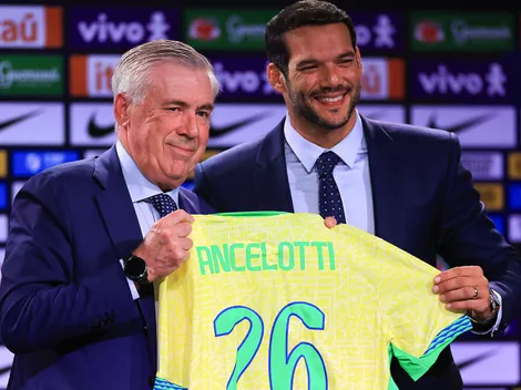 Presidente da CBF abre o jogo sobre o futuro de Ancelotti, na Seleção Brasileira