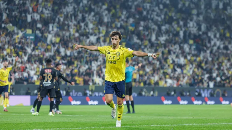João Félix comemora gol do Al-Nassr