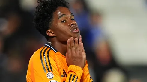 Jornalista compara Endrick a Estêvão e cita falta de apoio do Real Madrid. (Foto: Angel Martinez/Getty Images)