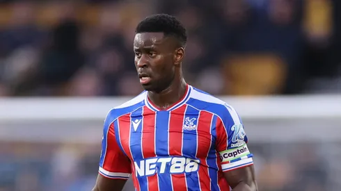 Marc Guéhi está em fim de contrato com o Crystal Palace. Foto: Marc Atkins/Getty Images