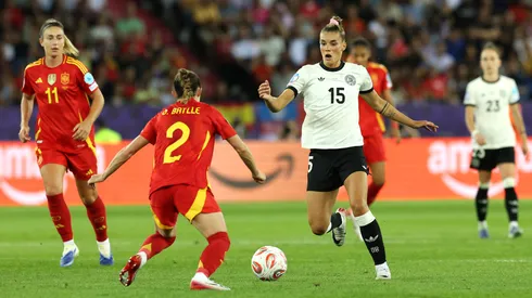 As equipes voltam a se enfrentar após a semifinal da Eurocopa Feminina - Foto: Alexander Hassenstein/Getty Images