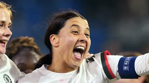 Samantha Kerr, do Chelsea (Photo by Christian Bruna/Getty Images)