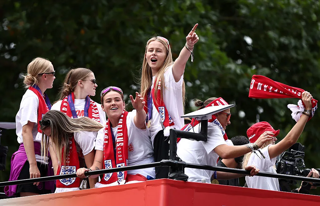 Hannah Hampton foi uma das principais jogadora da Inglatera na Eurocopa Feminina - Foto: James Fearn/Getty Images