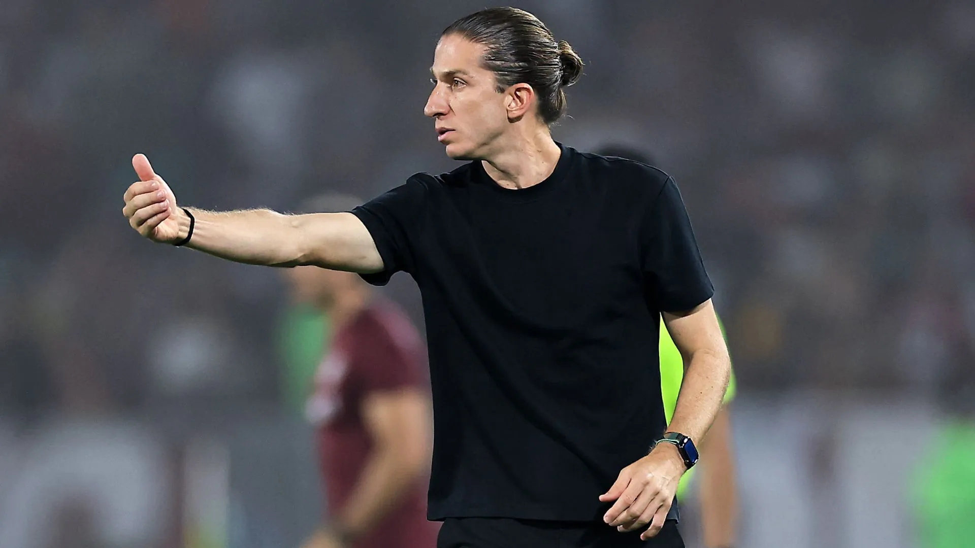 Filipe Luís pode vencer a Libertadores pelo Flamengo, mas agora como treinador (foto: Buda Mendes/Getty Images)