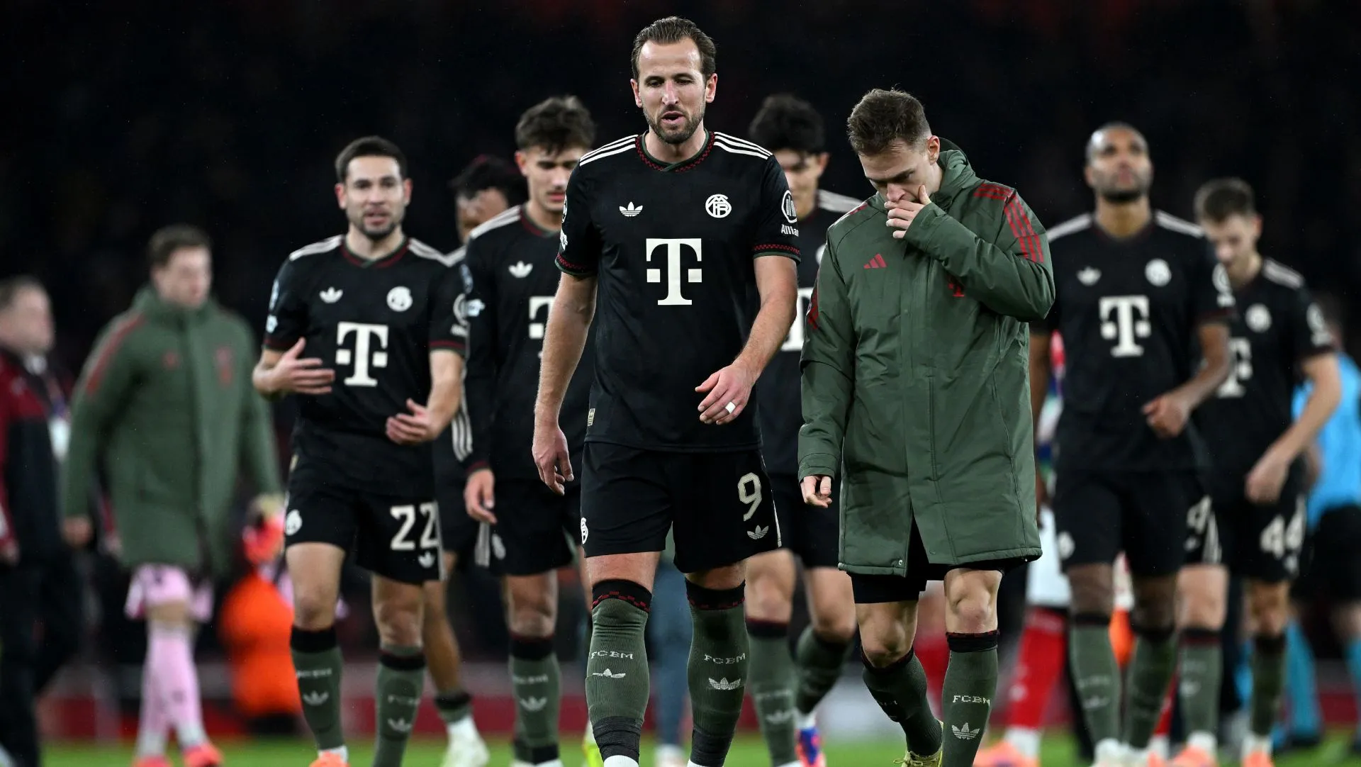 Bayern de Munique em partida da Champions. Foto: Shaun Botterill/Getty Images