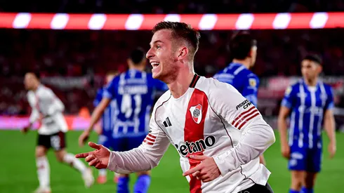 O meia Galoppo em ação com o River Plate