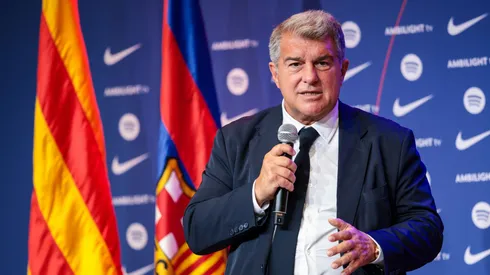 Joan Laporta, presidente do Barcelona