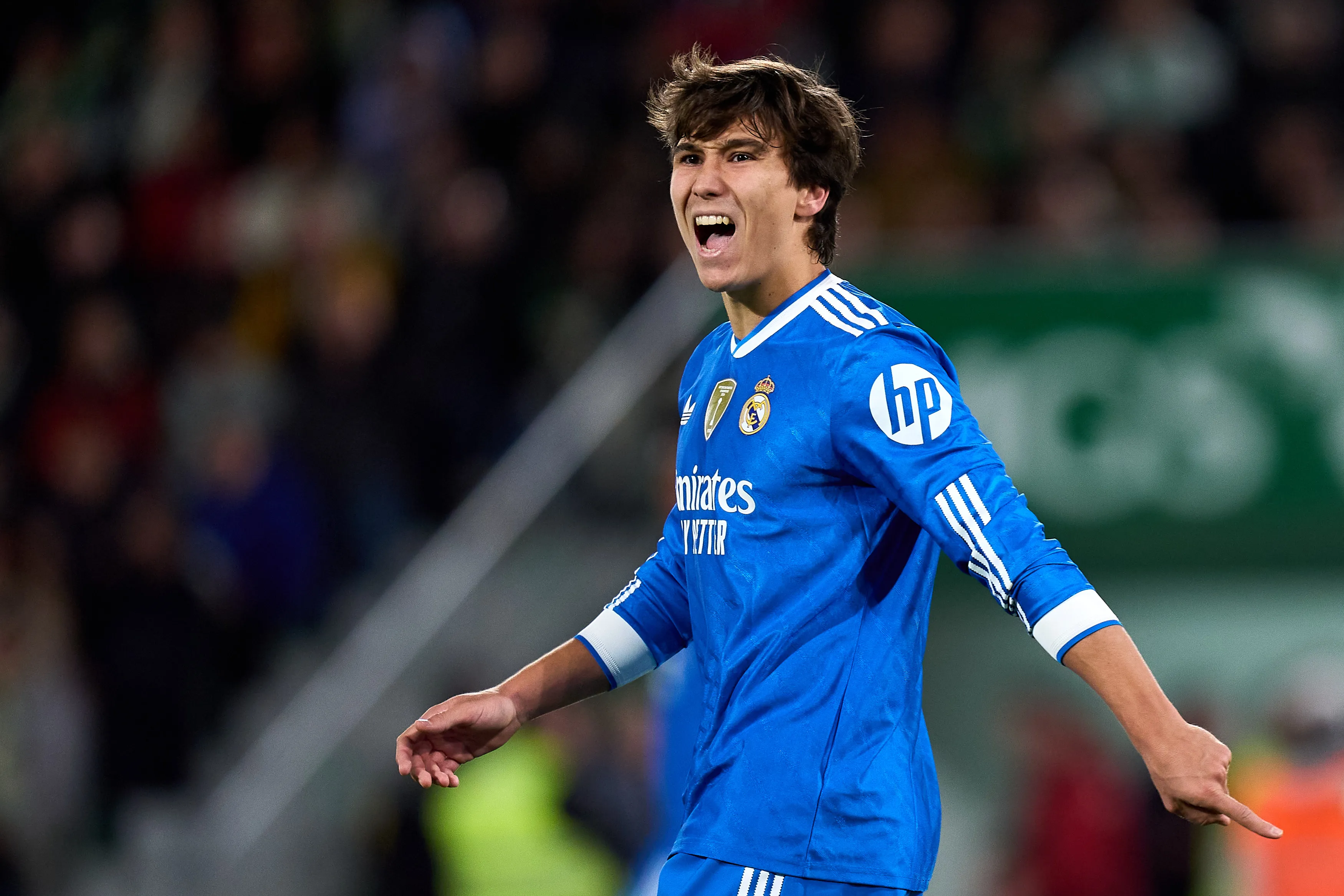 Gonzalo Garcia em jogo entre Real Madrid x Elche. (Photo by Angel Martinez/Getty Images)